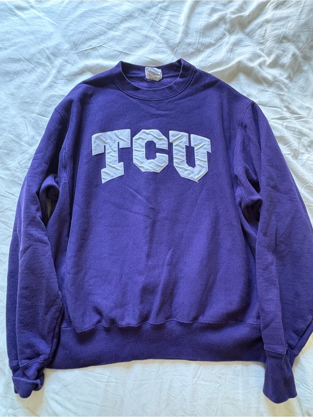 TCU Champion Purple Crewneck Sweatshirt